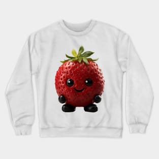 Cute Kawaii Strawberry Crewneck Sweatshirt